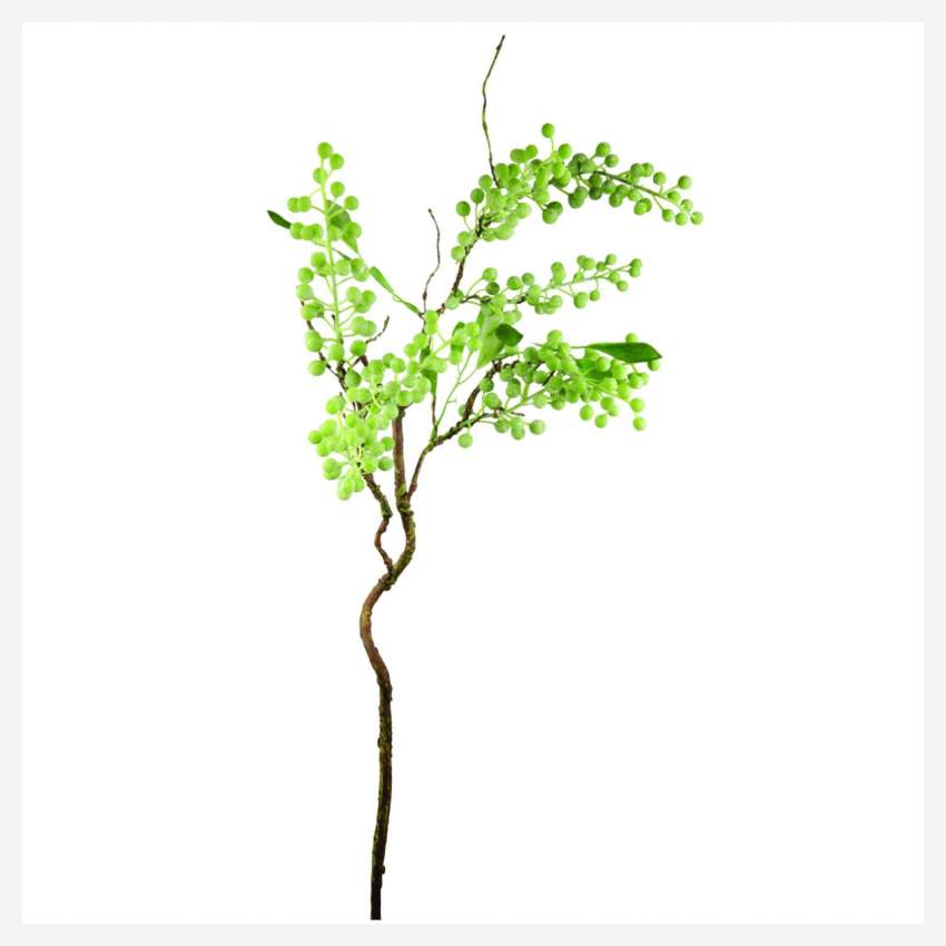 Branche de Baies artificielle 69cm vert clair