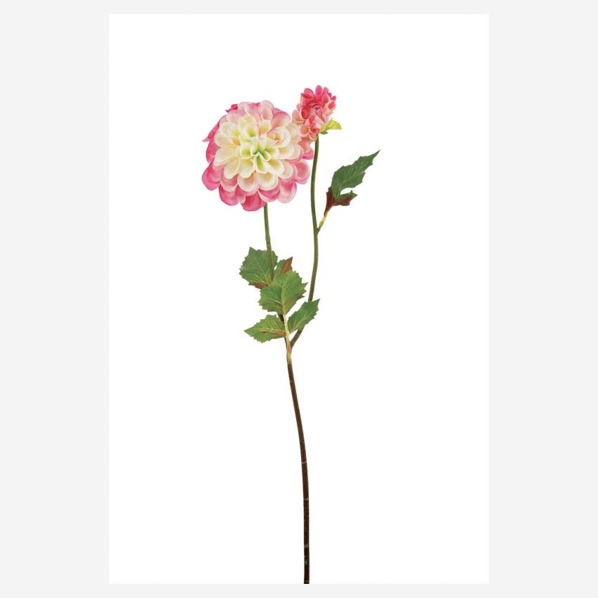 Dahlia artificiel - 48 cm - rose