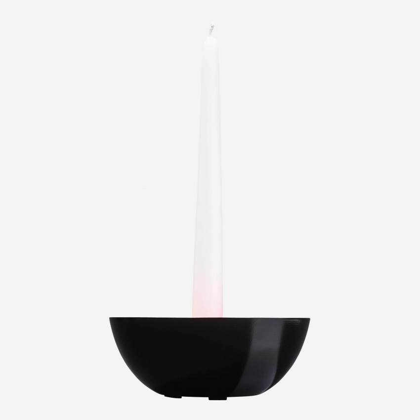 Tealight in metallo per candela - Rosa - 14 cm