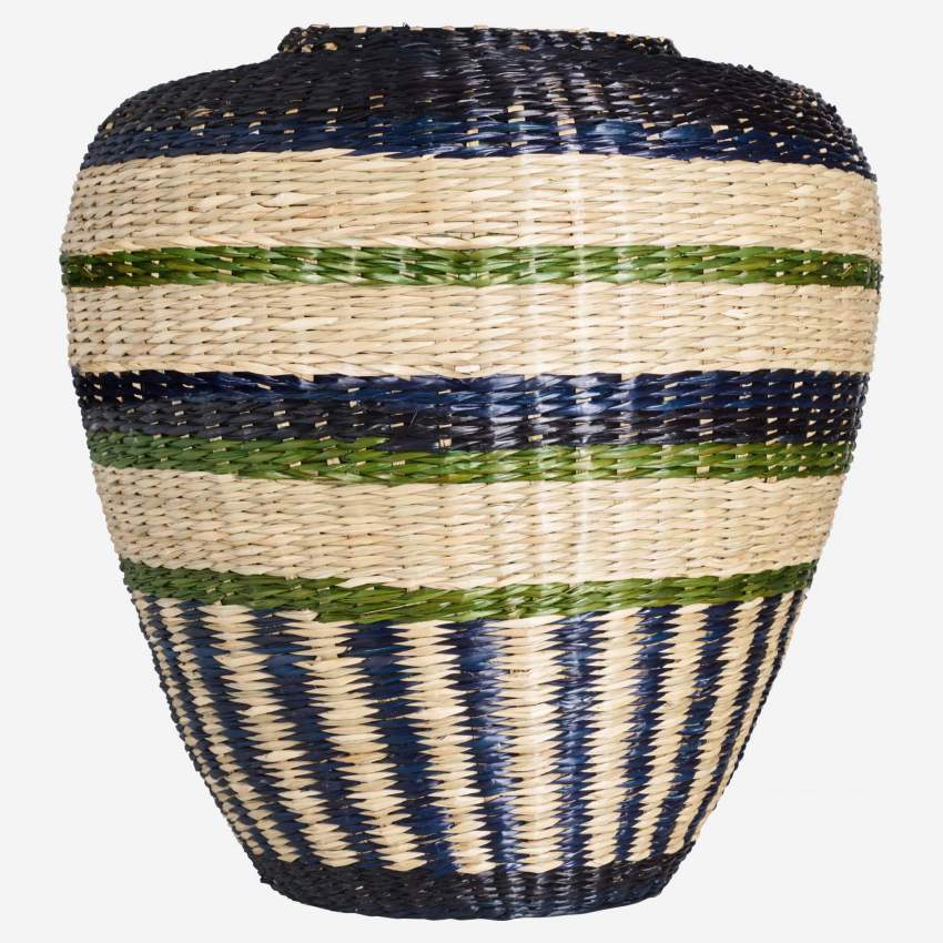 Vase aus Seegras - 31 cm