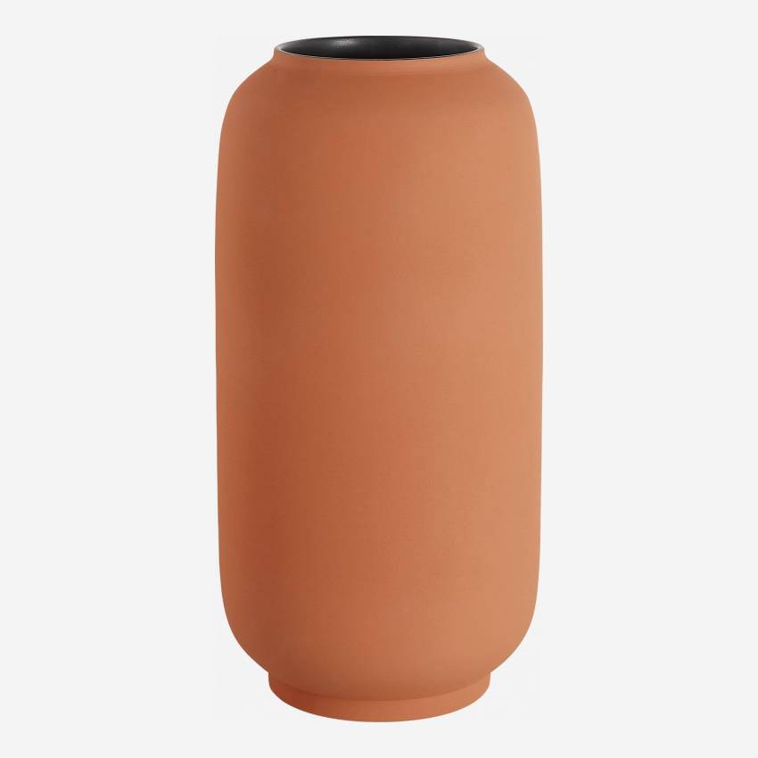 Vase en grès - 40,5 cm - Orange