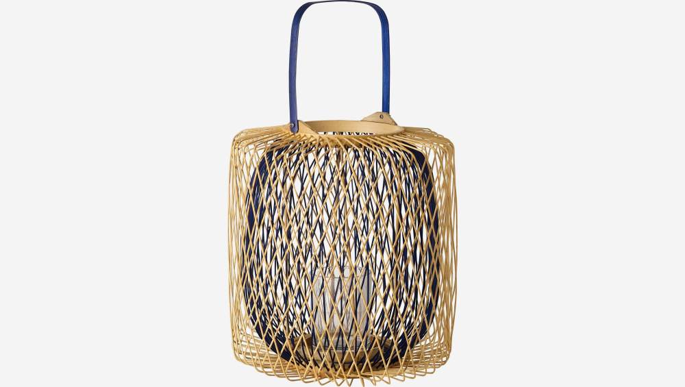 Lanterna di bamboo - Bicolore - 15 x 30 cm