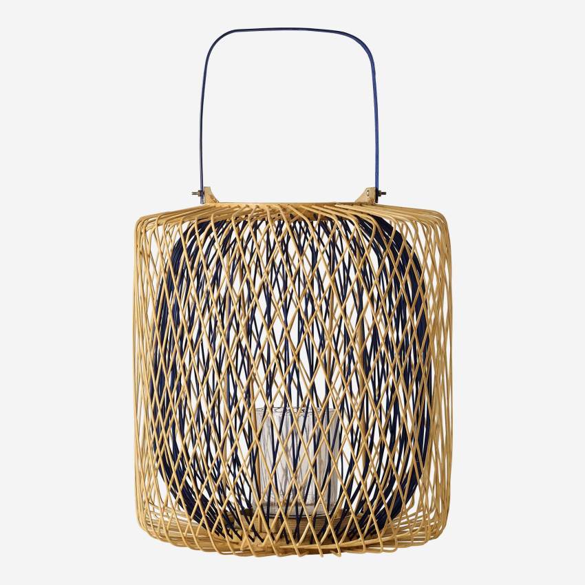 Lanterna di bamboo - Bicolore - 15 x 30 cm