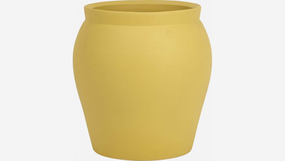 Römischer Tonkrug aus Sandstein - 50 Liter - Gelb