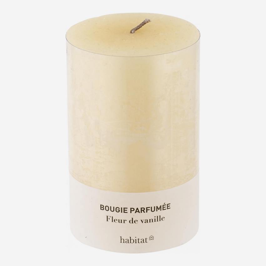 Zylinderförmige Kerze, 11cm, Duft: Fleur de vanille