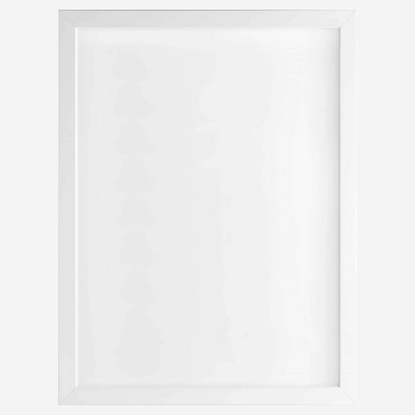 Bilderrahmen zum Aufhängen aus Holz - 30x40 cm - Weiß