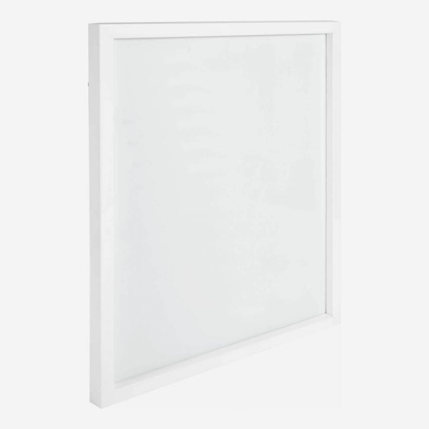 Bilderrahmen zum Aufhängen aus Holz - 40x50 cm - Weiß