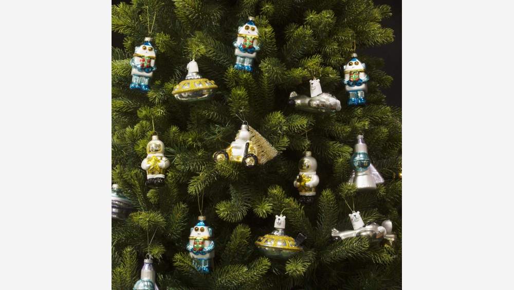 Decoración de Navidad - Astronauta para colgar de vidrio - Multicolor