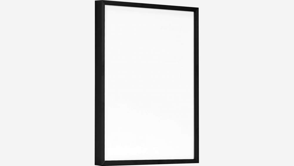 Bilderrahmen zum Aufhängen, 24x30 cm, aus Aluminium, schwarz