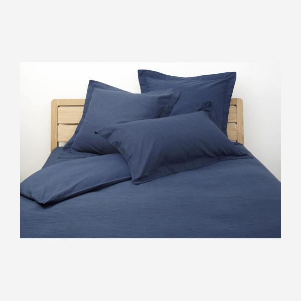 Bettbezug aus Baumwolle - 260 x 240 cm - Nachtblau