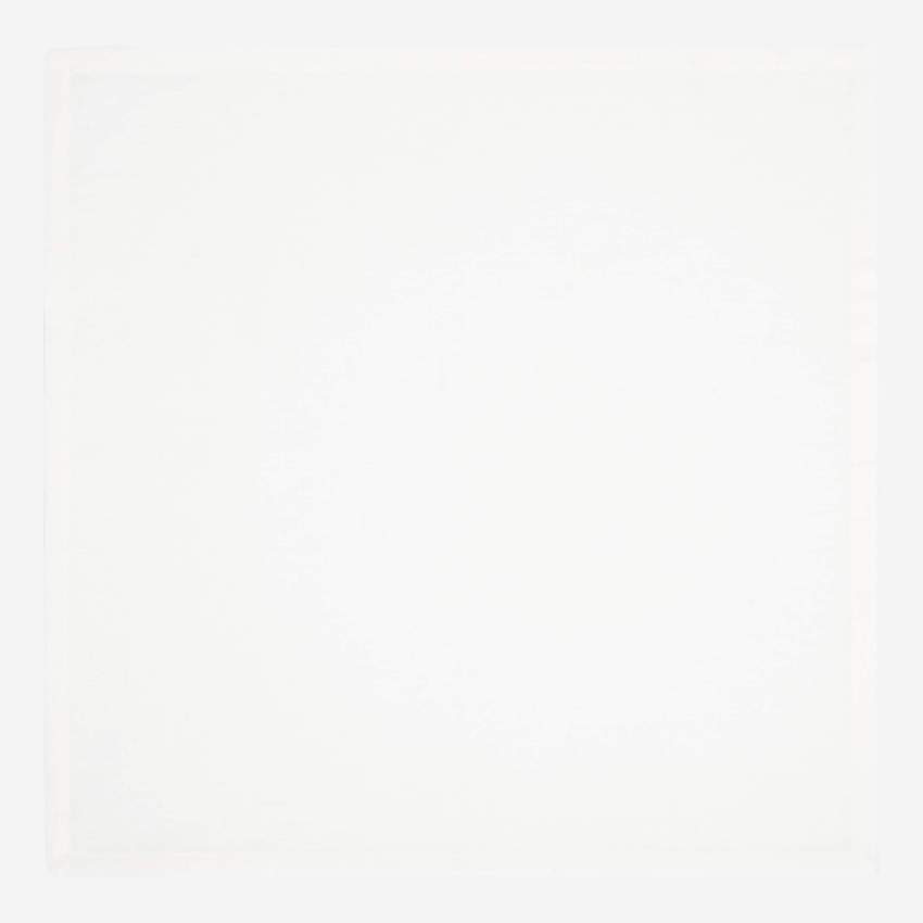 nl(170467) - Serviette de table 45x45cm blanche