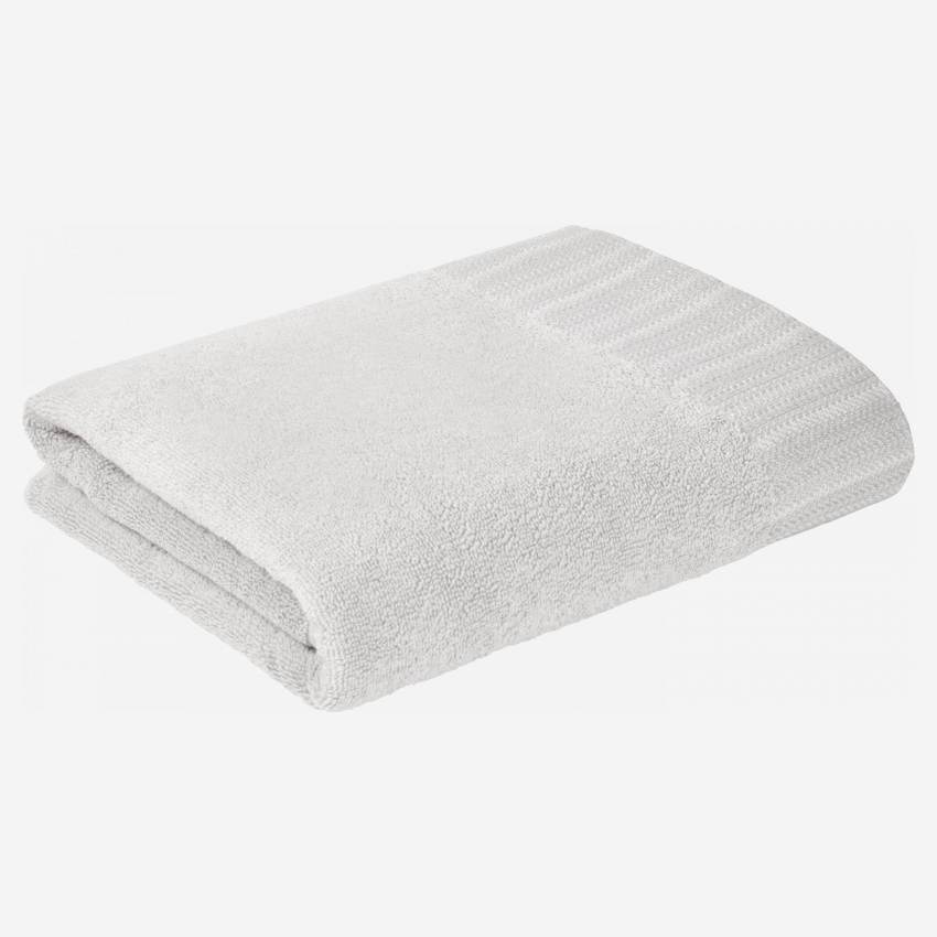 Handdoek van katoen 50x100cm wit