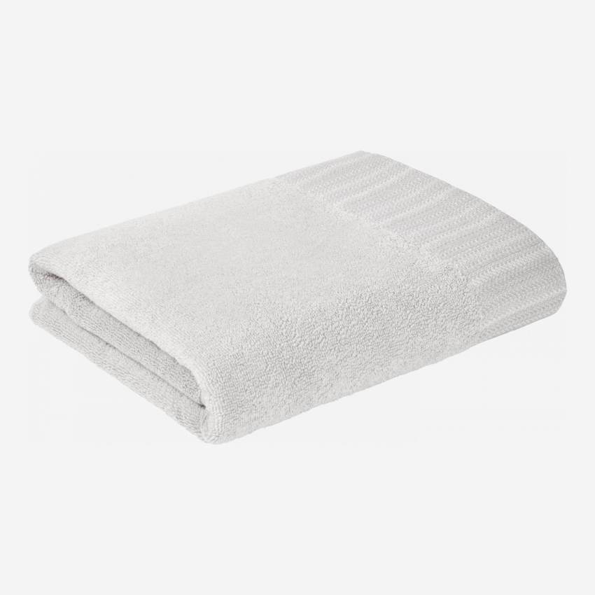 Handdoek van katoen 50x100cm wit