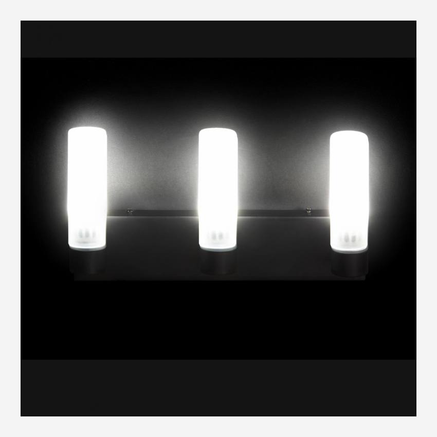 Applique a LED standard IP44 opaco - 3 luci