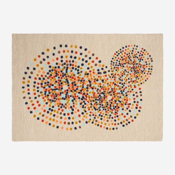 Tapis en laine tufté main - 170 x 240 cm - Multicolore - Design by Studio Habitat