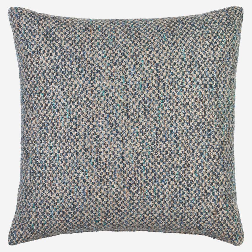 Cuscino arredo in tessuto Bellagio - Grigio blu - 47x47 cm