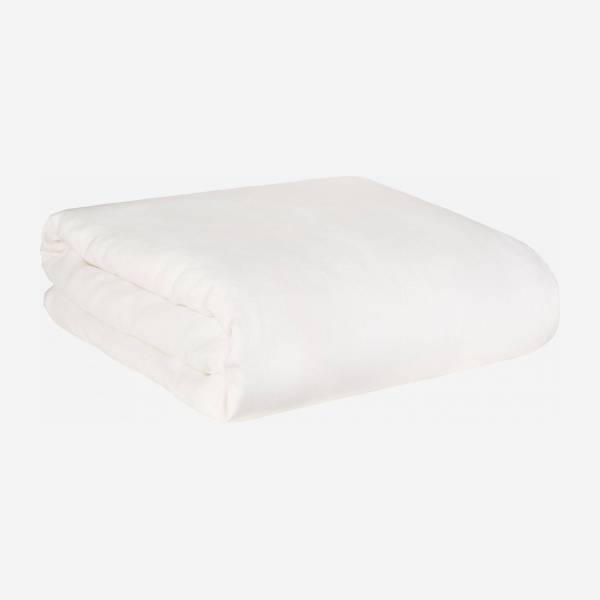 Bettbezug aus Leinen - 200 x 200 cm - Weiß