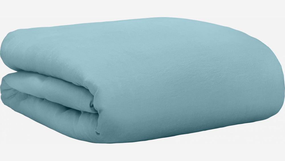 Bettbezug aus Leinen - 200 x 200 cm - Hellblau