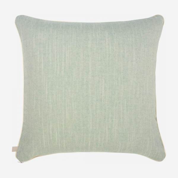 Cuscino in cotone - 50 x 50 cm - Verde