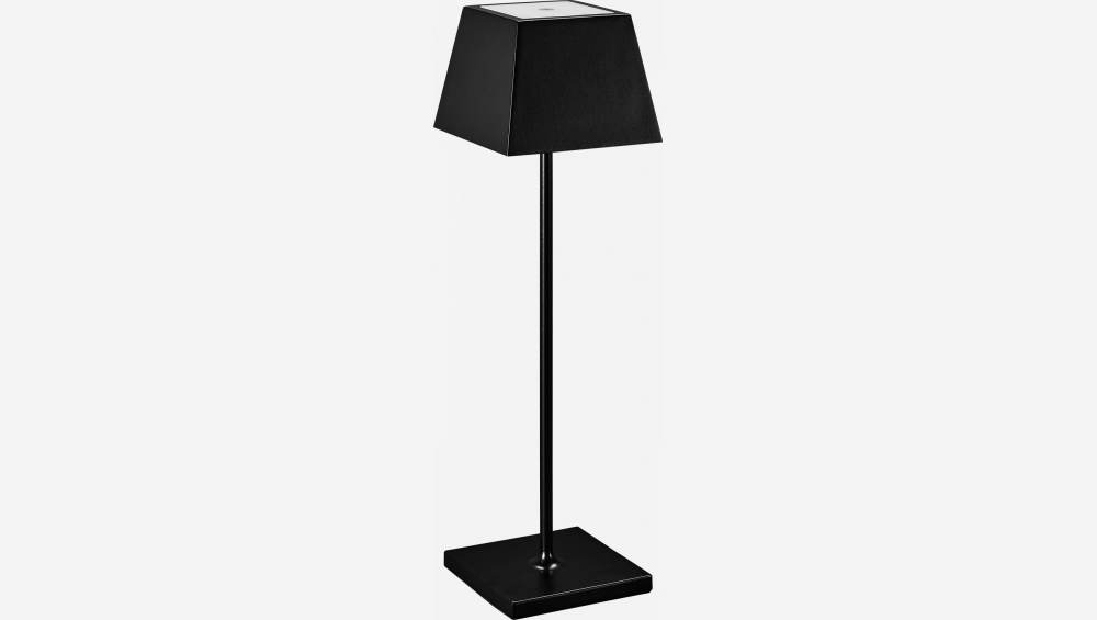 Lampada da tavolo Nomadic a LED IP44 in alluminio - Diametro 10 cm x Altezza 38 cm - Nero