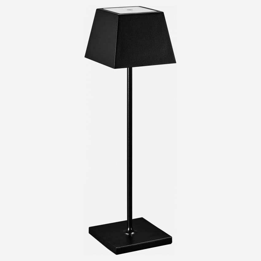 Lampe de table nomade à LED IP54 en aluminium - Noir