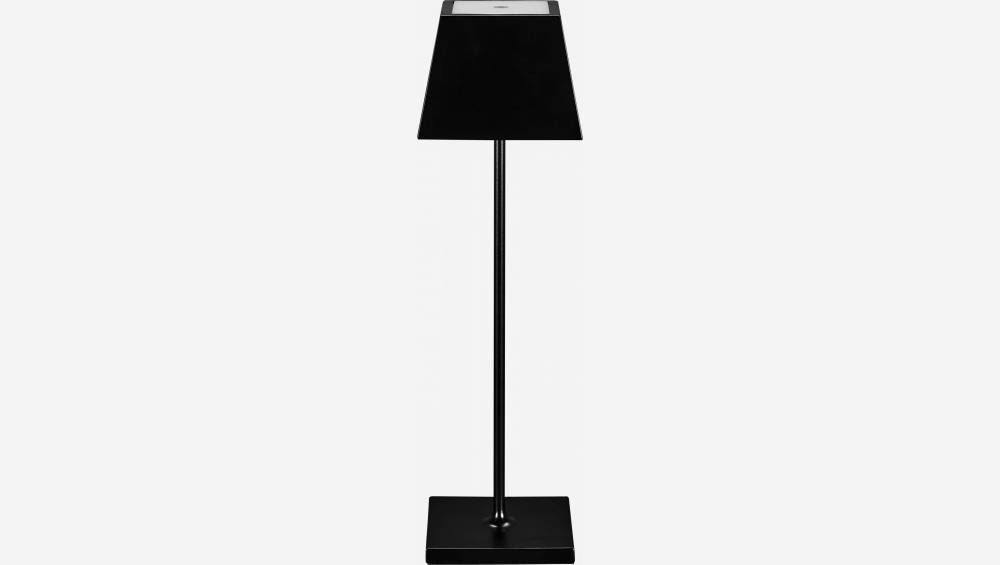 Lámpara de mesa móvil de LED IP54 en aluminio - Negra