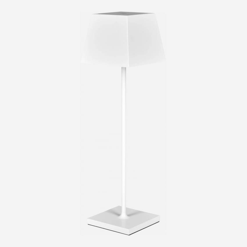 Lámpara portable de mesa de LED IP54  en Aluminio - Blanco