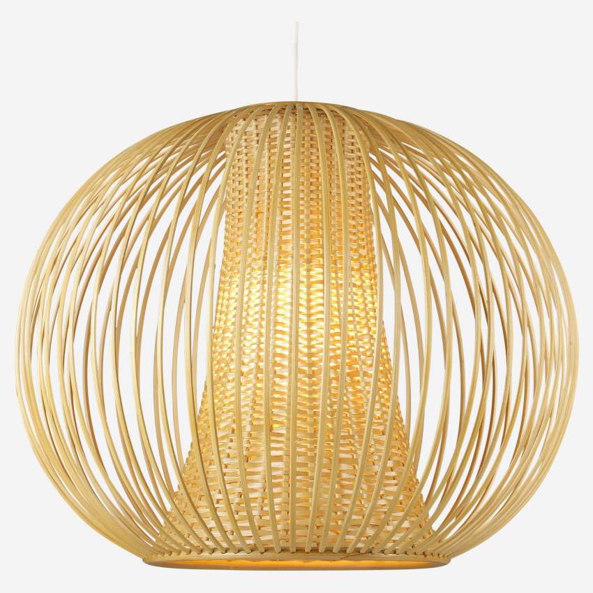 Lámpara de techo de bambú, diámetro 46cm