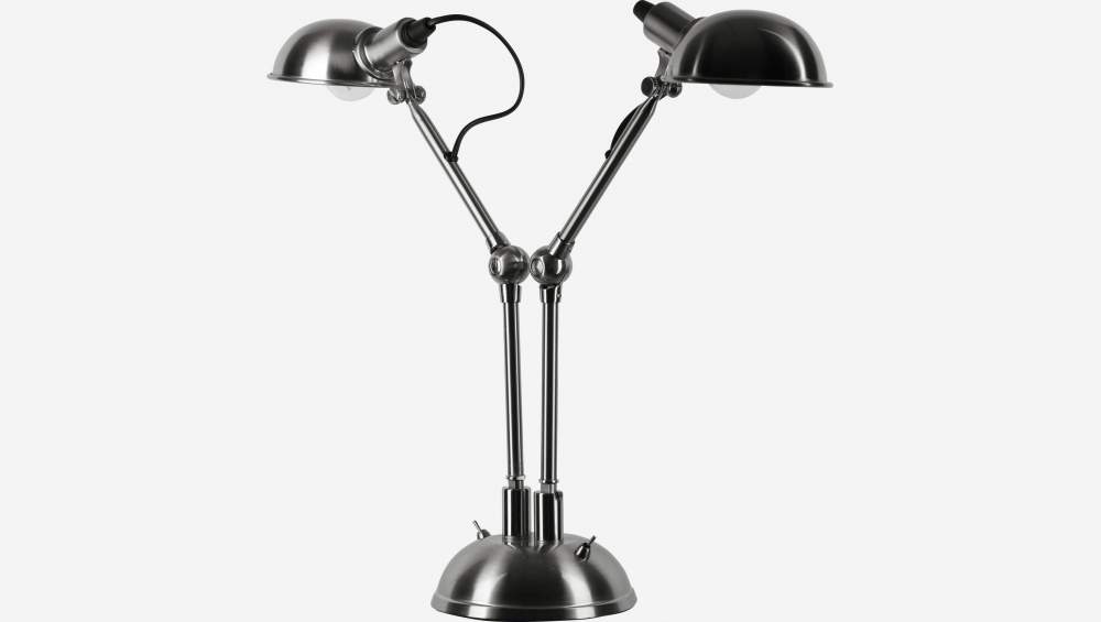 Lámpara de despacho de acero metal