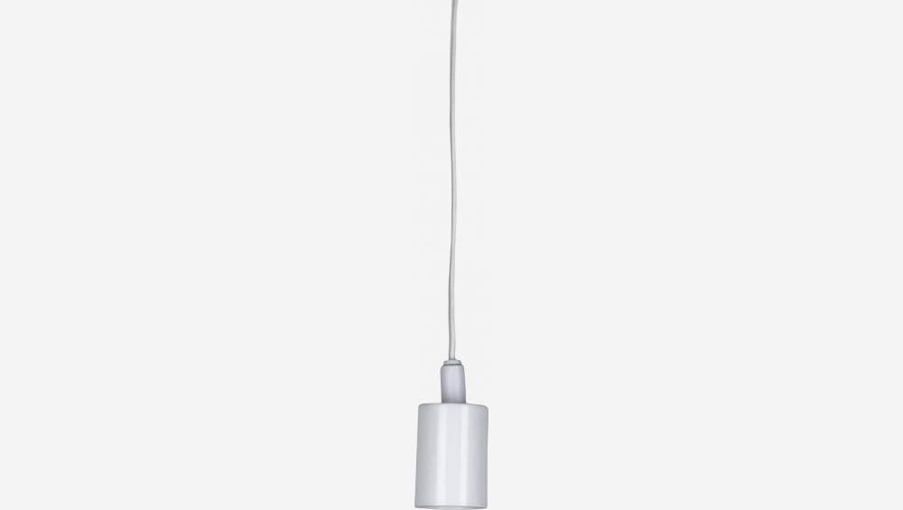 Pluggi - Cable para lámpara de techo de plástico blanco - Habitat
