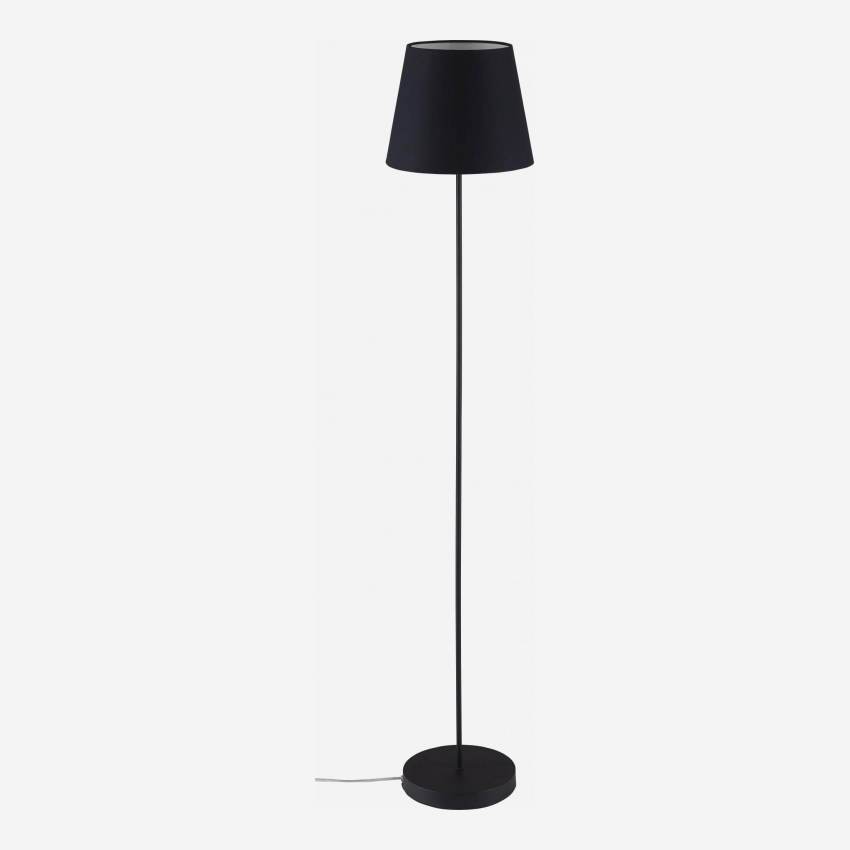 Lampvoet van metaal - 130 cm - Zwart