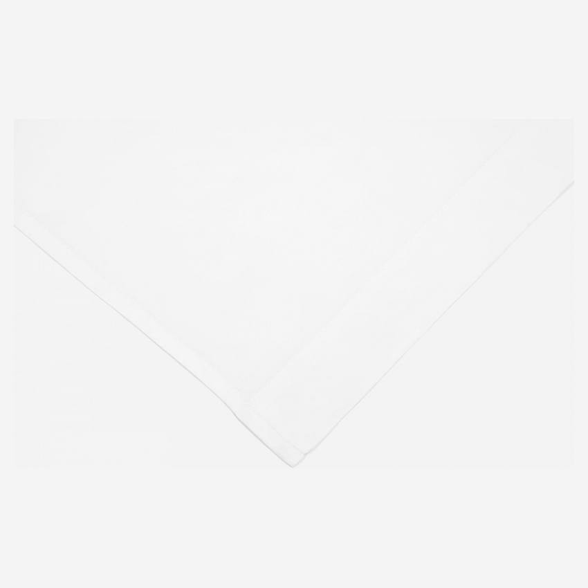 Lenzuolo in cotone - 270 x 300 cm - Bianco