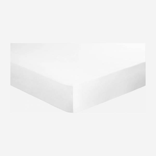 Spannbettlaken, 160x200 cm, weiß