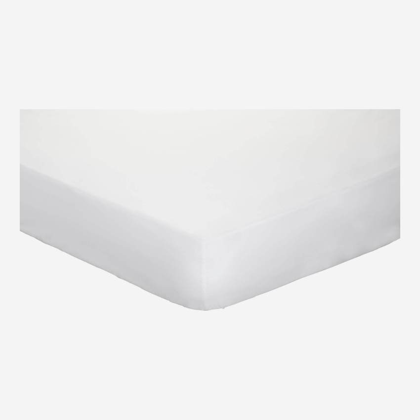 Lenzuolo in cotone - 140 x 200 cm - Bianco