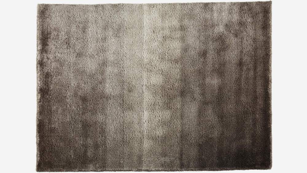 Handgetufteter Teppich,  170x240 cm, braun