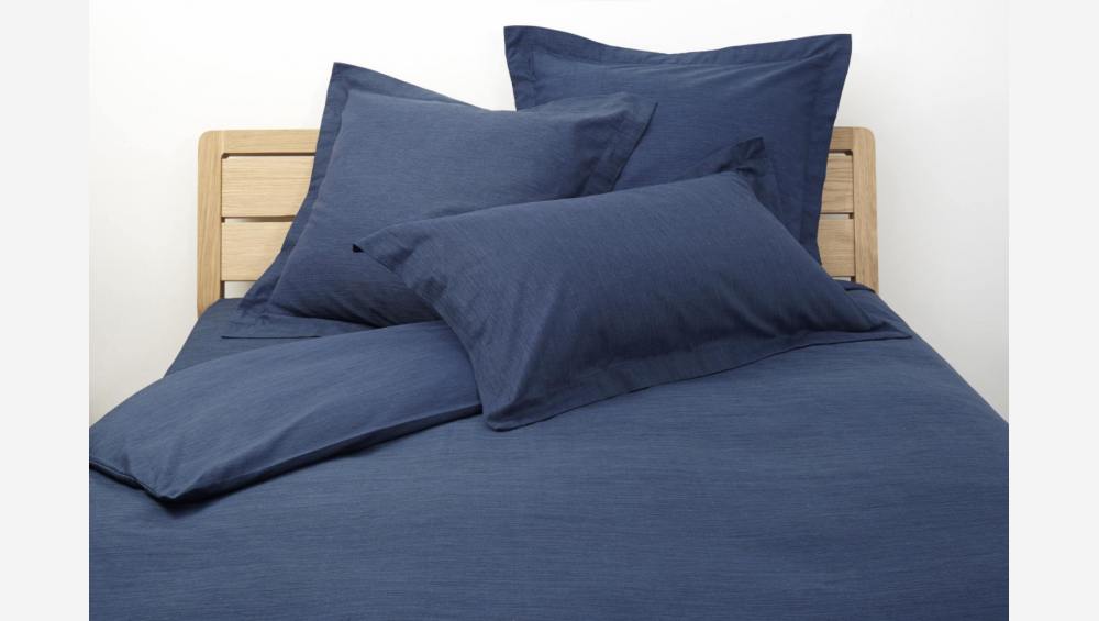 Bettbezug aus Baumwolle - 240 x 220 cm - Nachtblau