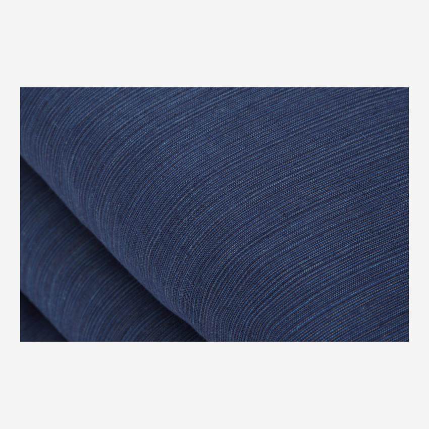 Funda nórdica de algodón - 240x220cm - Azul noche