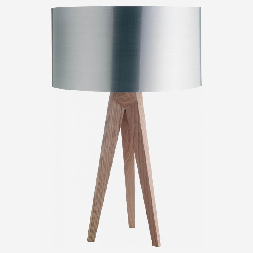 Base della lampada 40cm in legno naturale