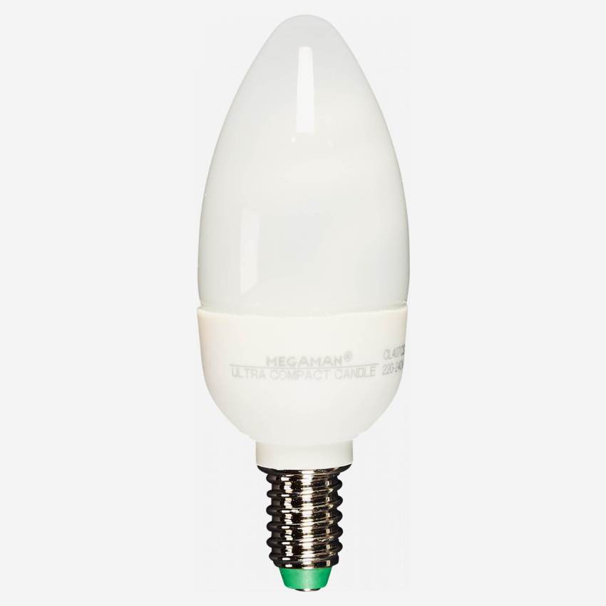 Lampadina fluorescente compatta E14 7W