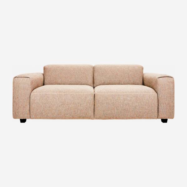 2-Sitzer Sofa aus Bellagio-Stoff - Morgenrot 