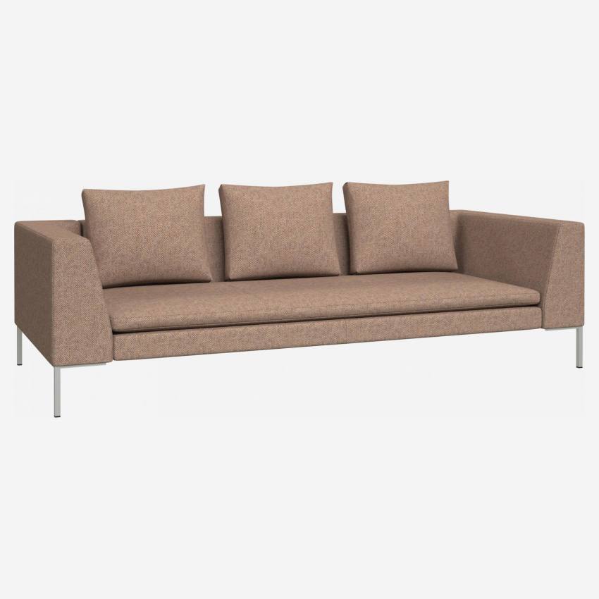3-Sitzer-Sofa aus Bellagio-Stoff - Morgenrot