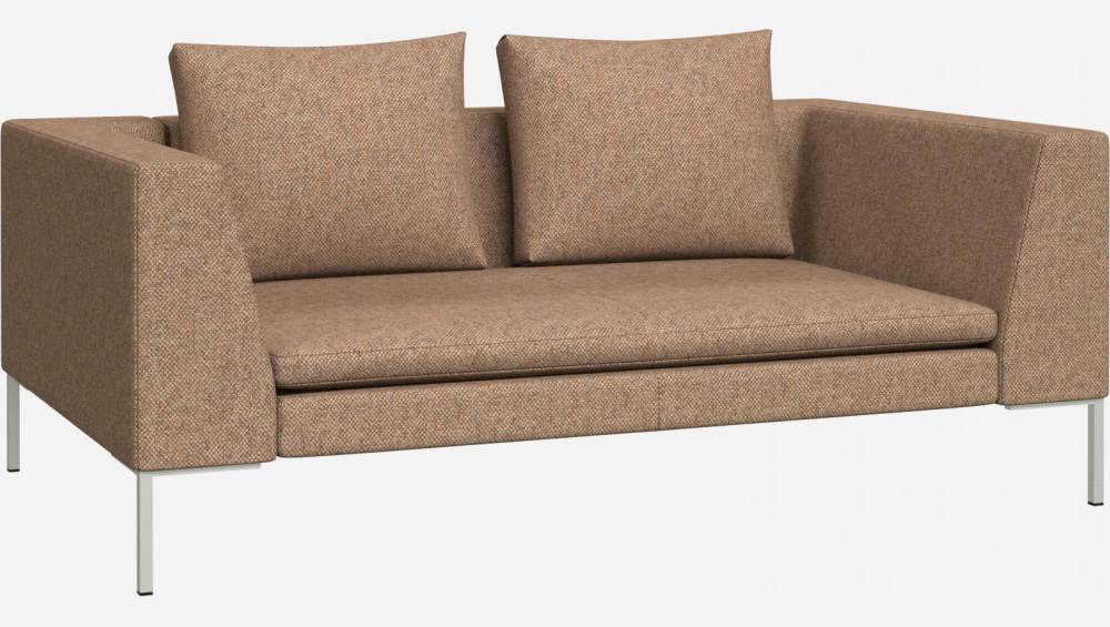 2-Sitzer-Sofa aus Bellagio-Stoff - Morgenrot