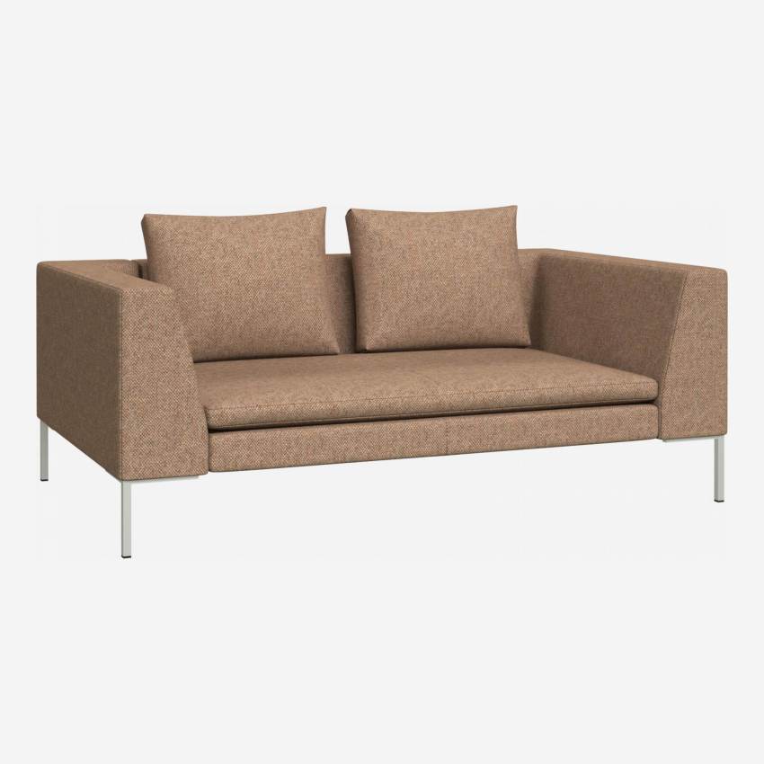 2-Sitzer-Sofa aus Bellagio-Stoff - Morgenrot
