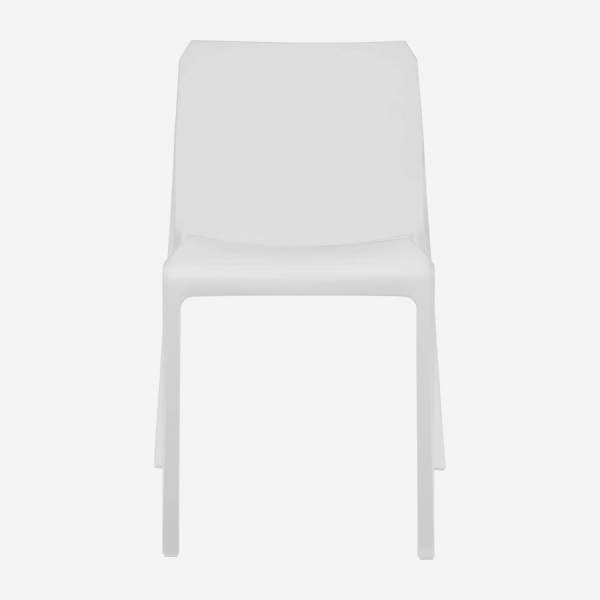 Stuhl aus Polypropylen und Glasfaser - Weiß
