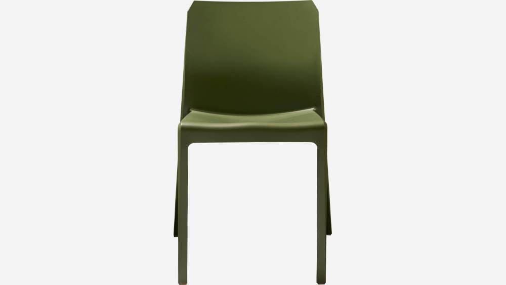 Chaise  en polypropylène et  fibre de verre - Vert