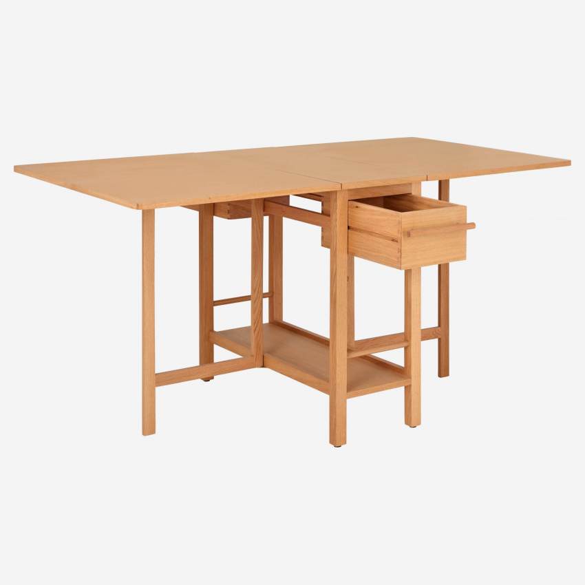 Aufklappbarer Tisch aus Eiche - Design by Habitat Design Studio