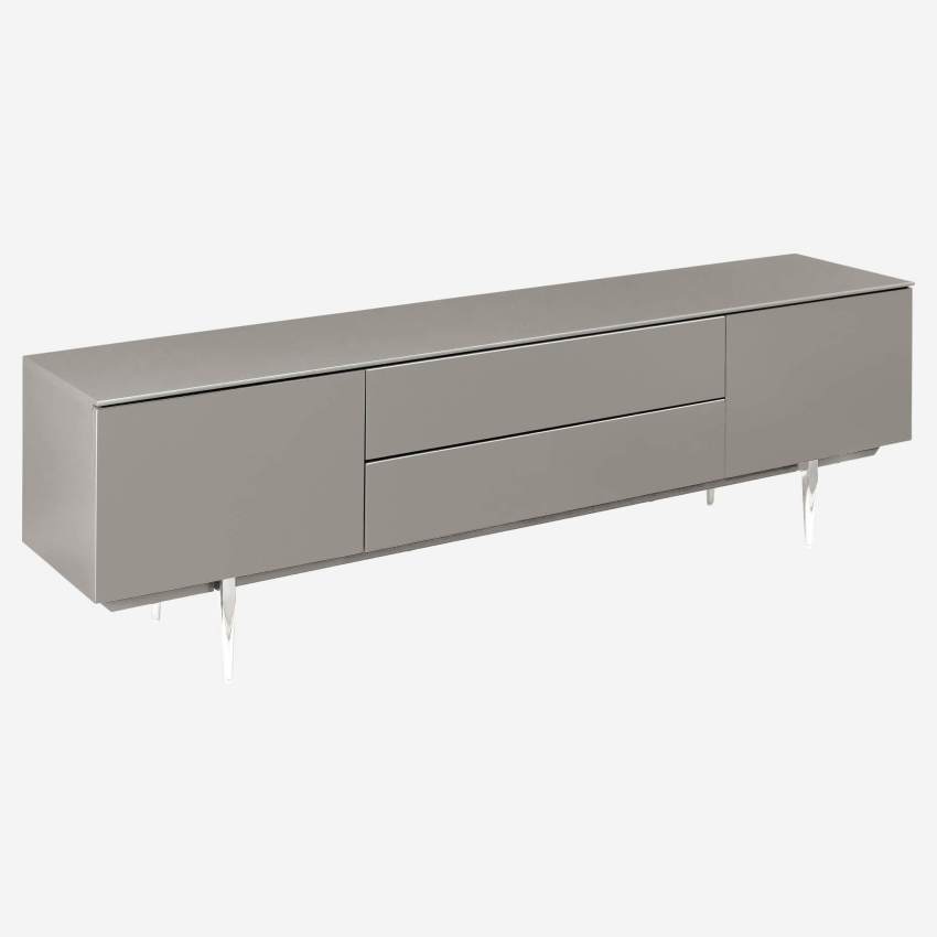MARIANO/MEUBLE TV 180CM GRIS HDR 