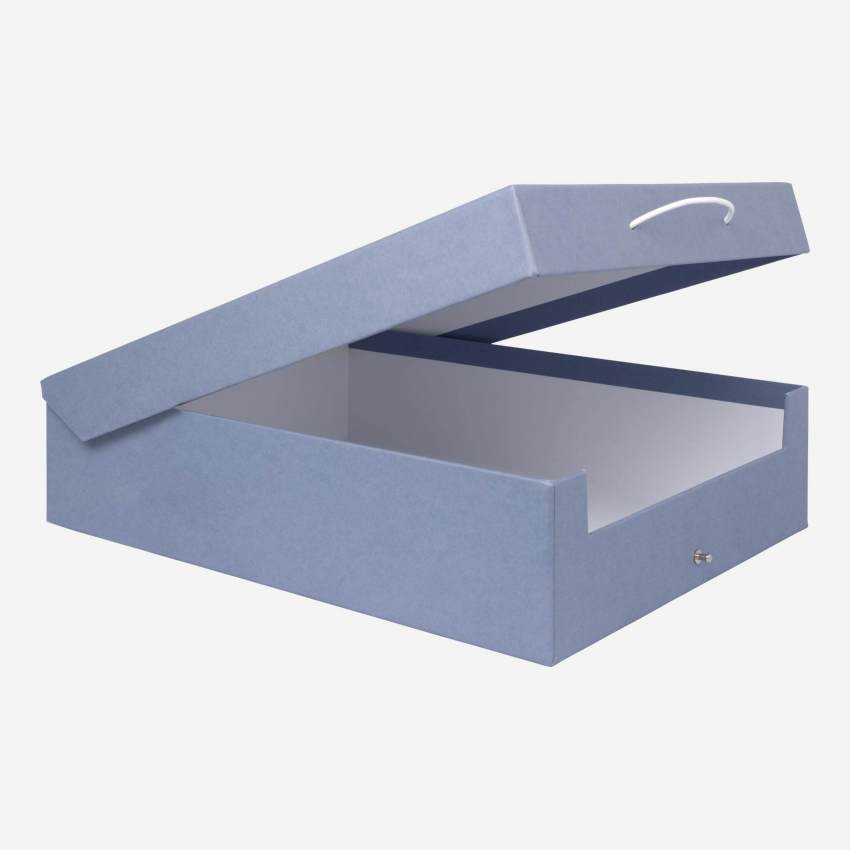 Set 3 cajas nido de cartón – Azul