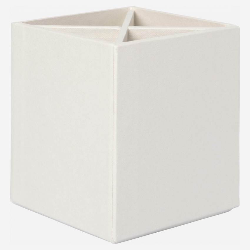 Organizador de despacho de cartón – 32 x 10,5 x 9,5 cm – Gris