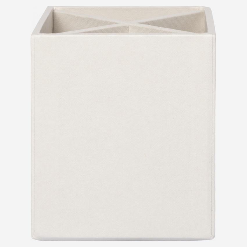 Organizador de despacho de cartón – 32 x 10,5 x 9,5 cm – Gris